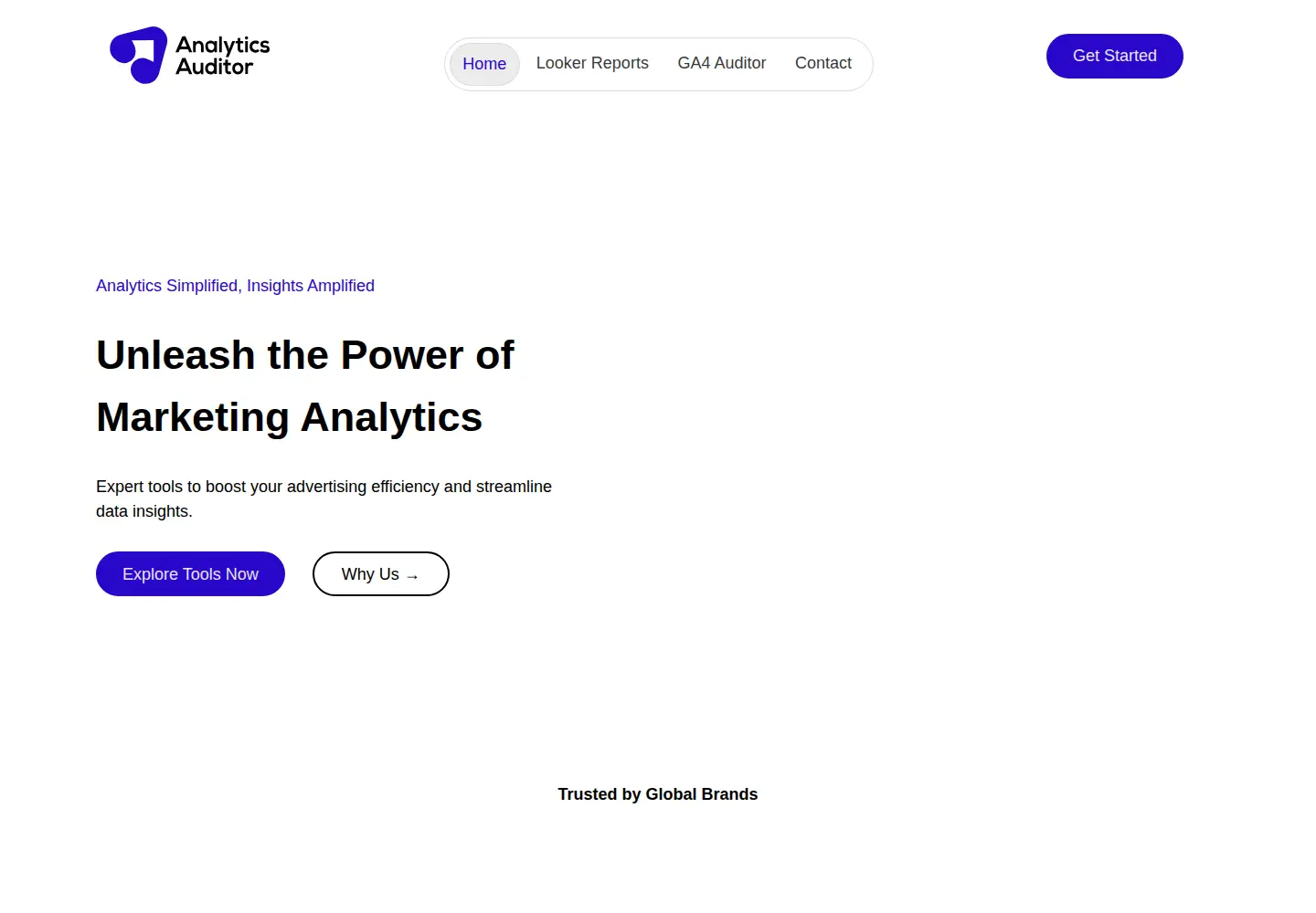 Screenshot of analyticsauditor.com