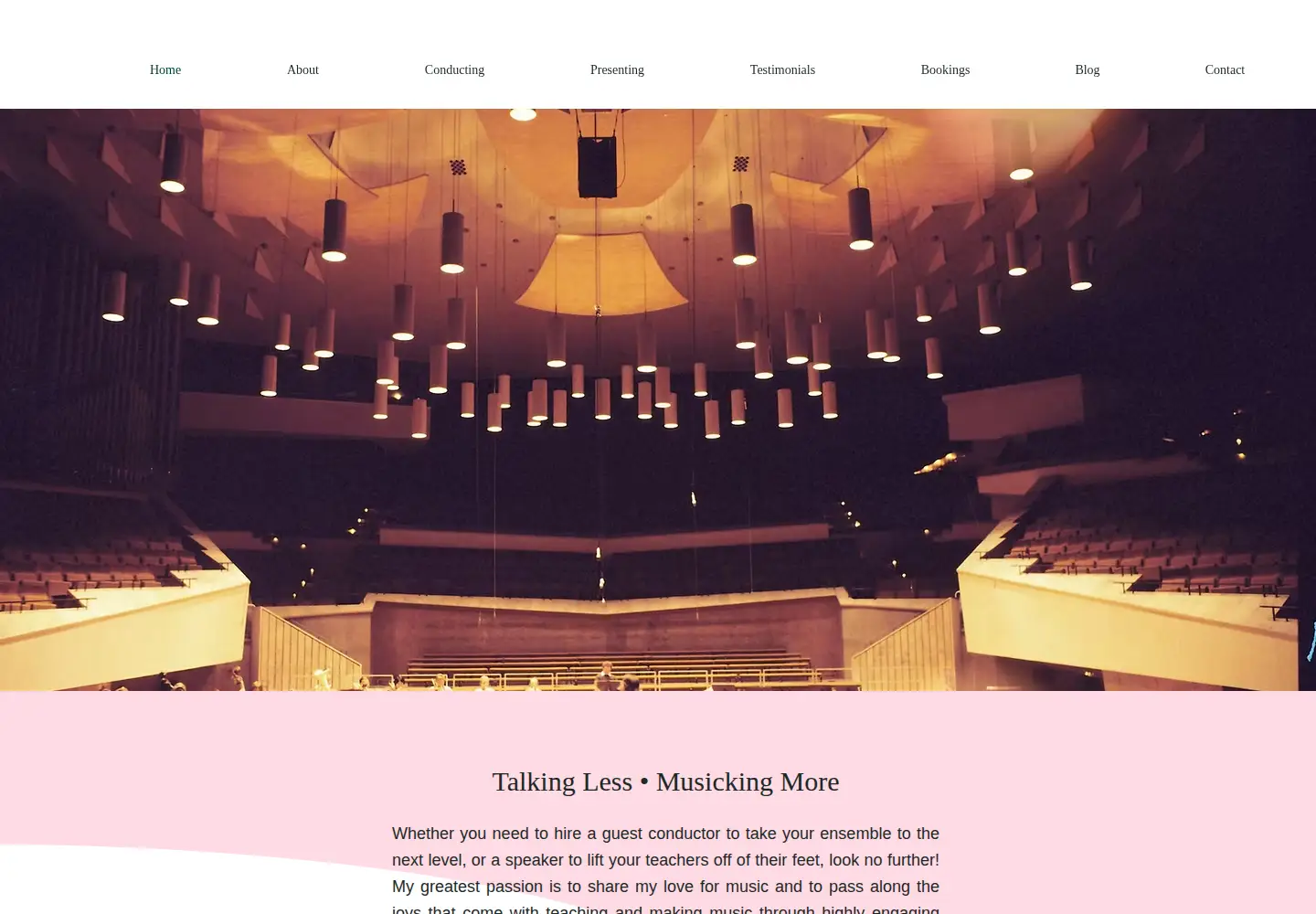 Captured homepage of angelaammerman.com in the current scan