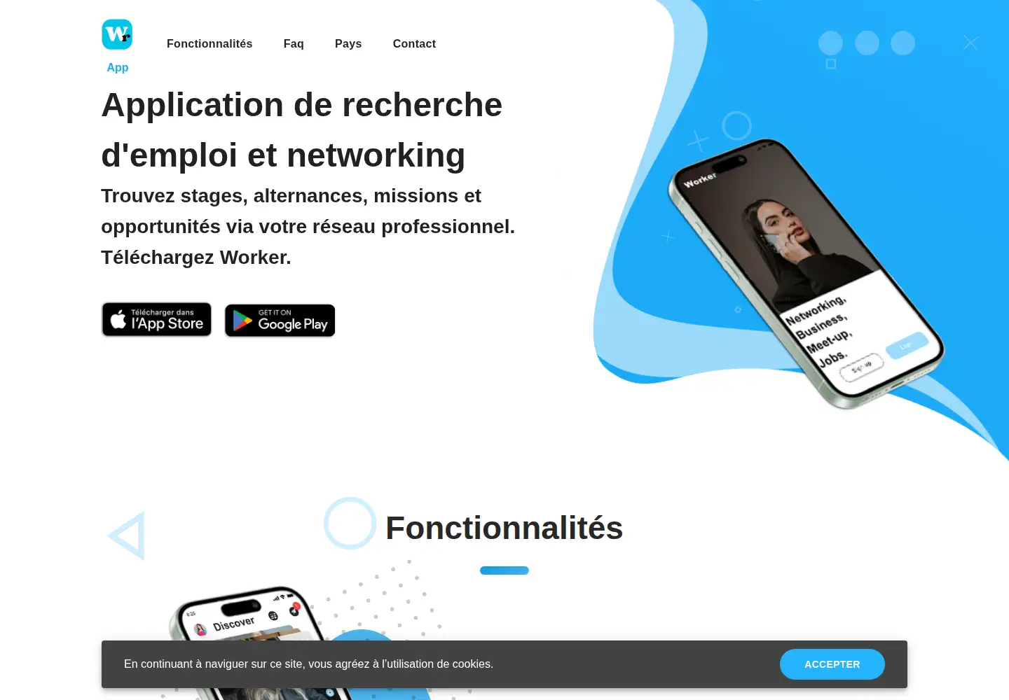 Captured homepage of apps-worker.com in the current scan