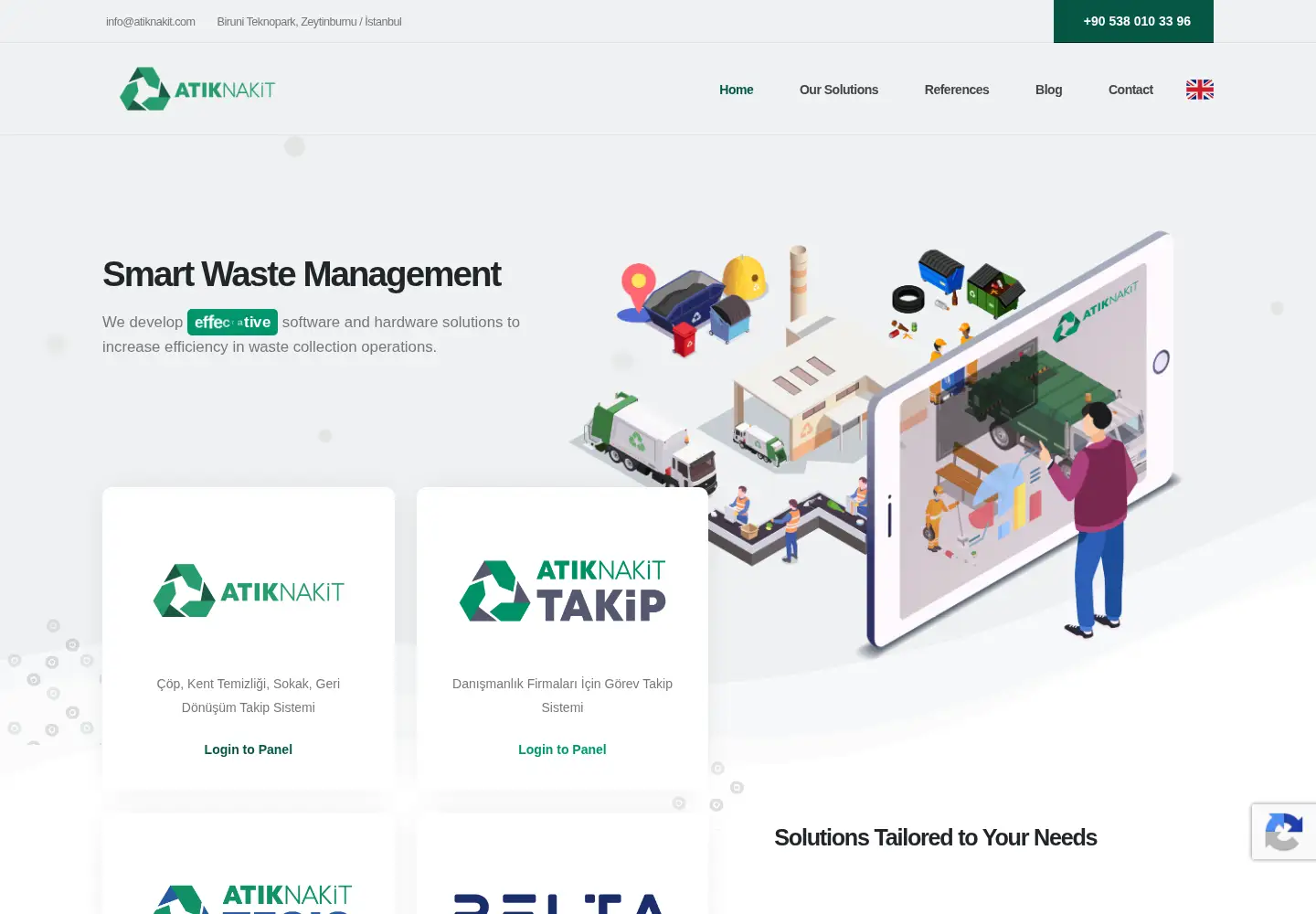 Screenshot of atiknakit.com