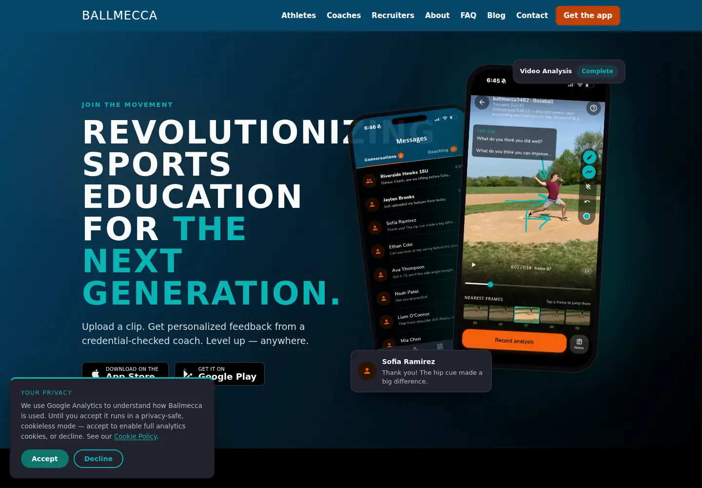 Screenshot of ballmecca.com