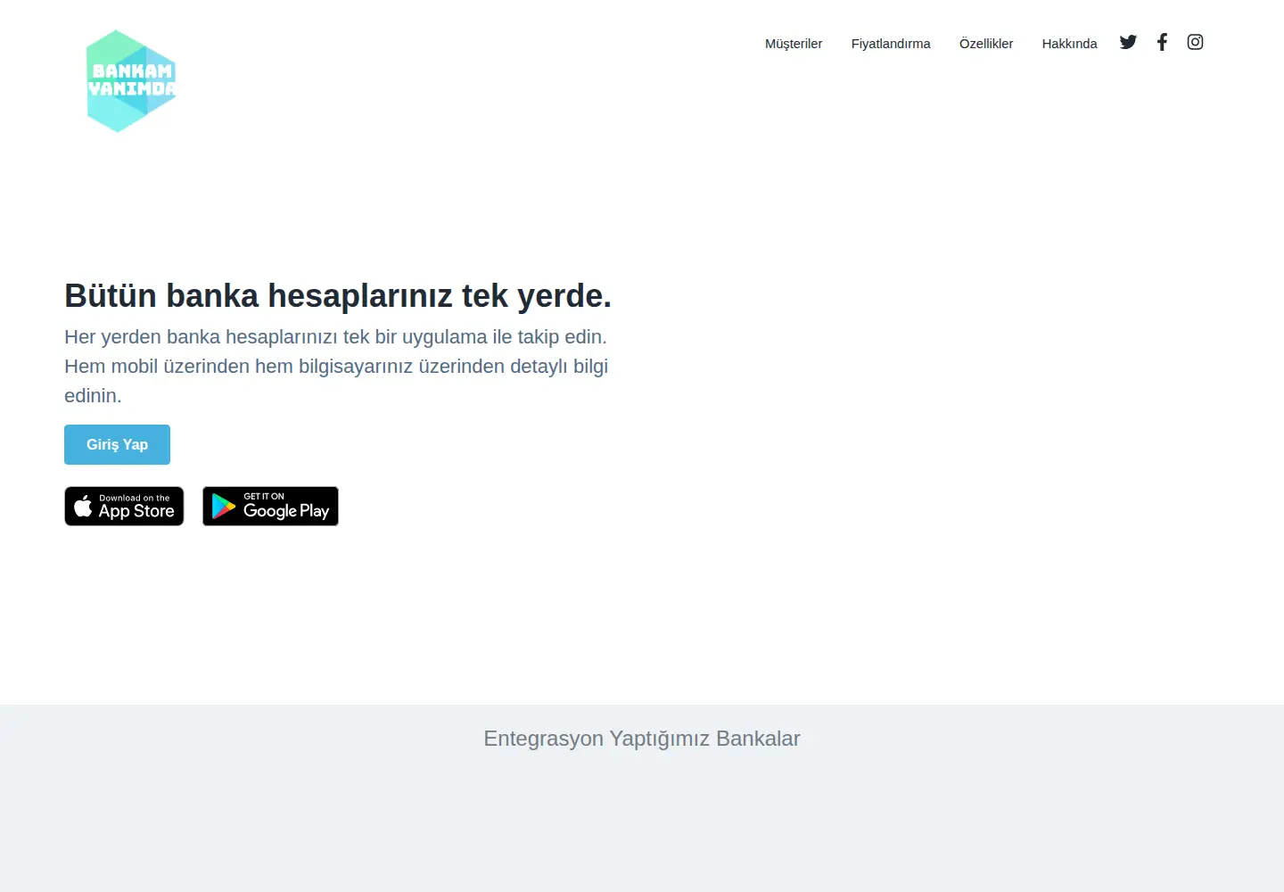 Screenshot of bankamyanimda.com