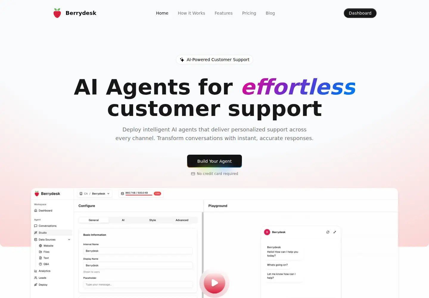 Screenshot of berrydesk.com