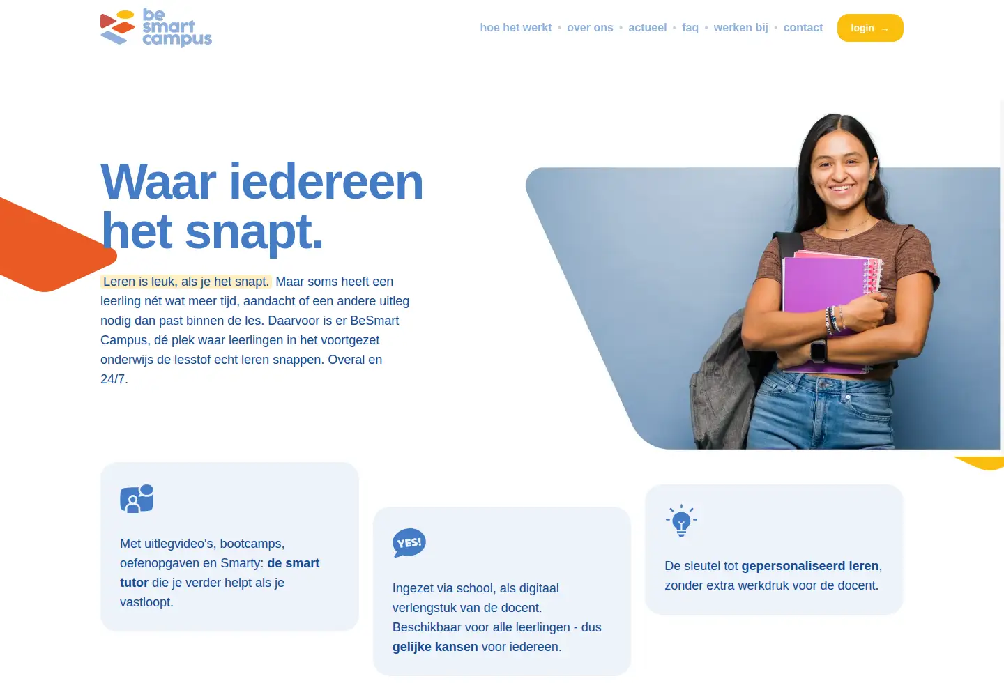Screenshot of besmartcampus.com