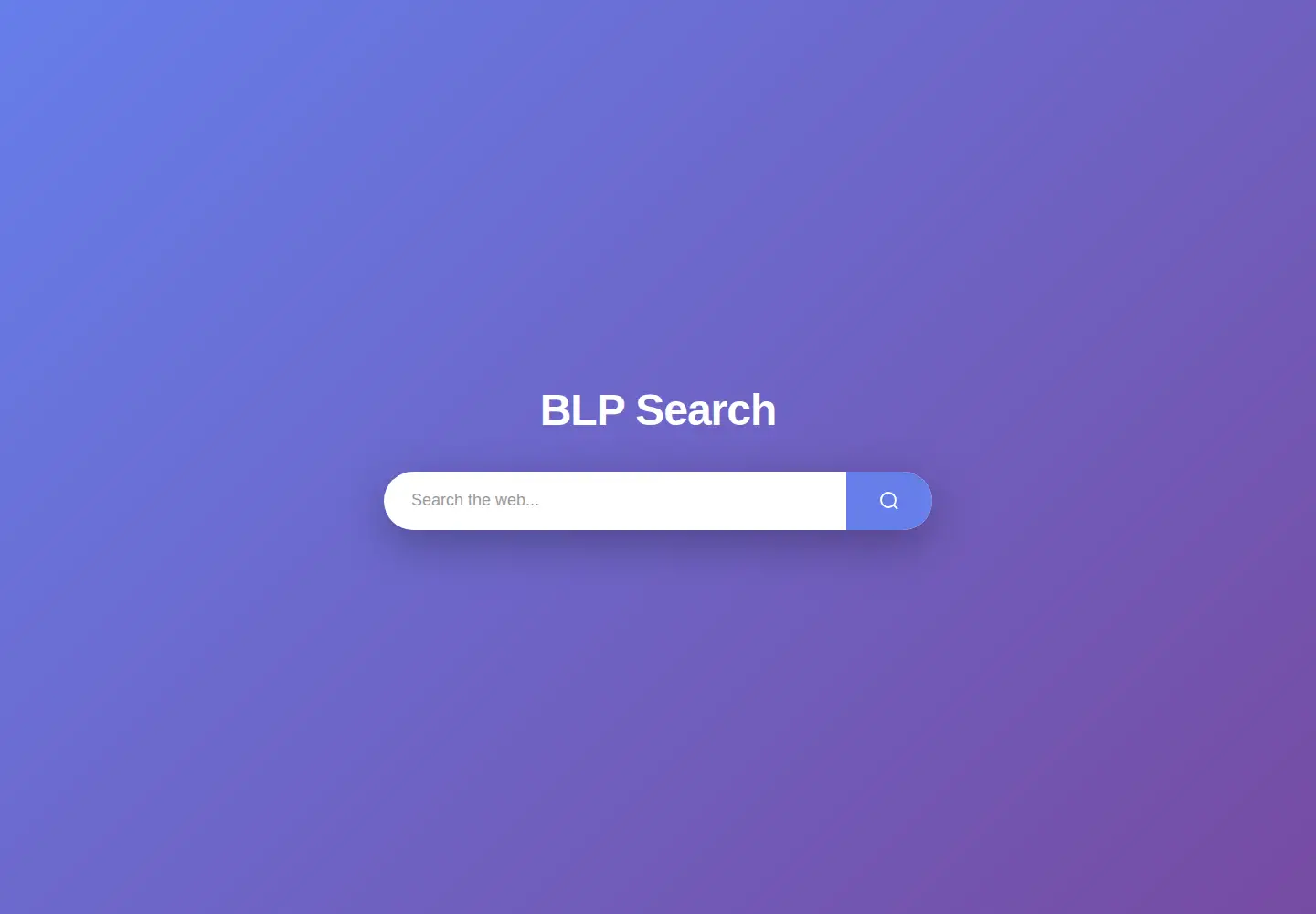 Screenshot of blpsearch.com