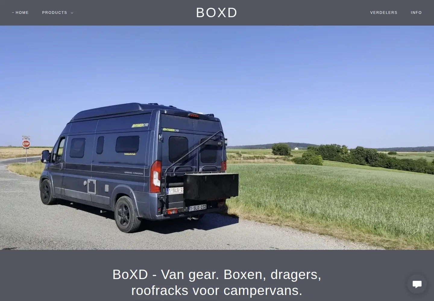 Captured homepage of boxd-vangear.com in the current scan