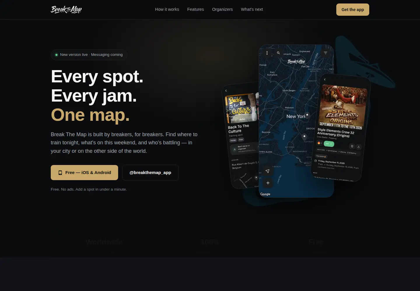Screenshot of breakthemap.com