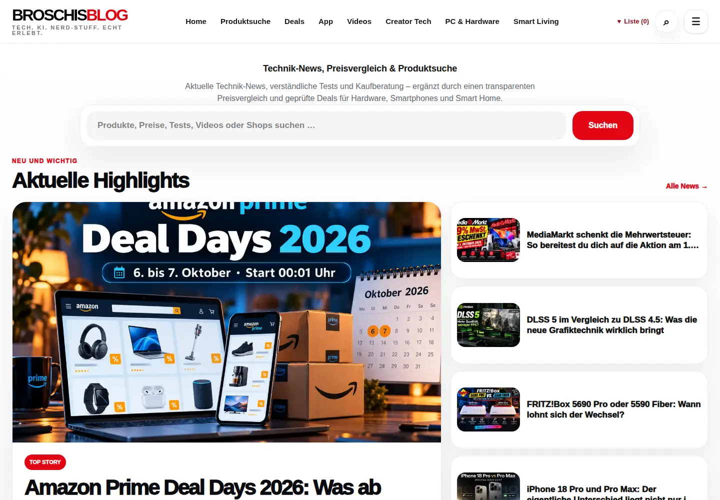 Screenshot of broschisblog.com