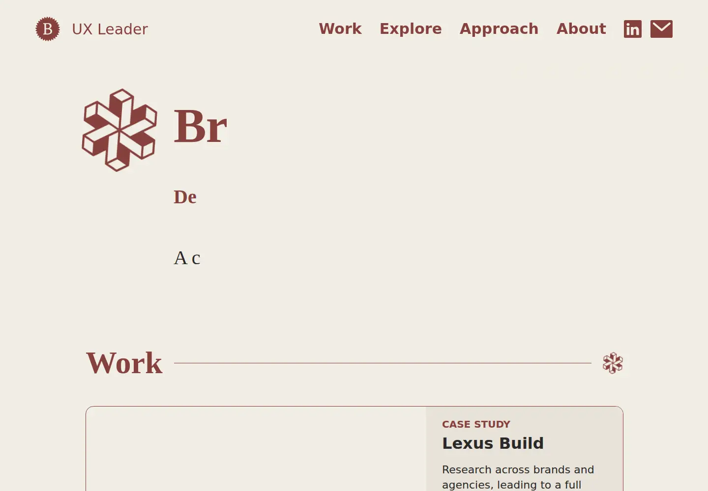 Screenshot of bryancowe.com