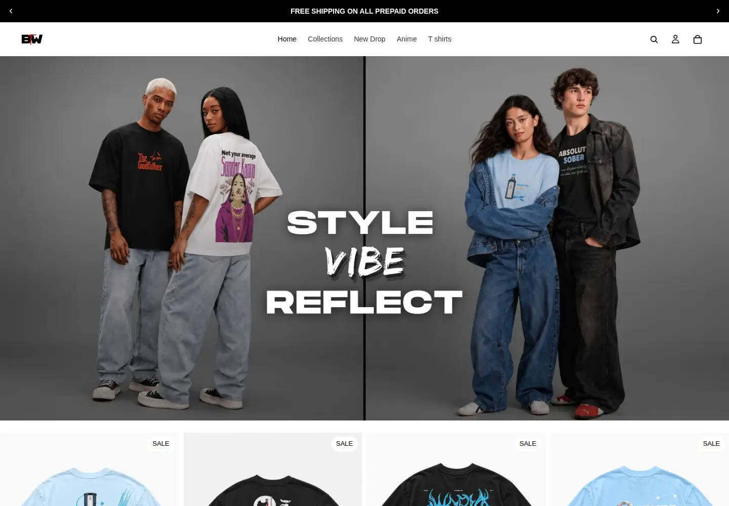 Screenshot of btwardrobe.com