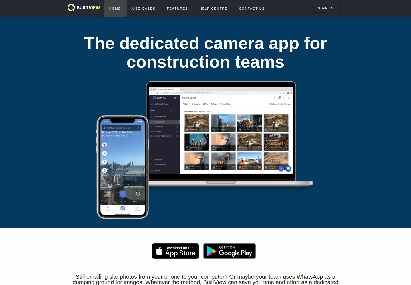 Screenshot of builtview.com