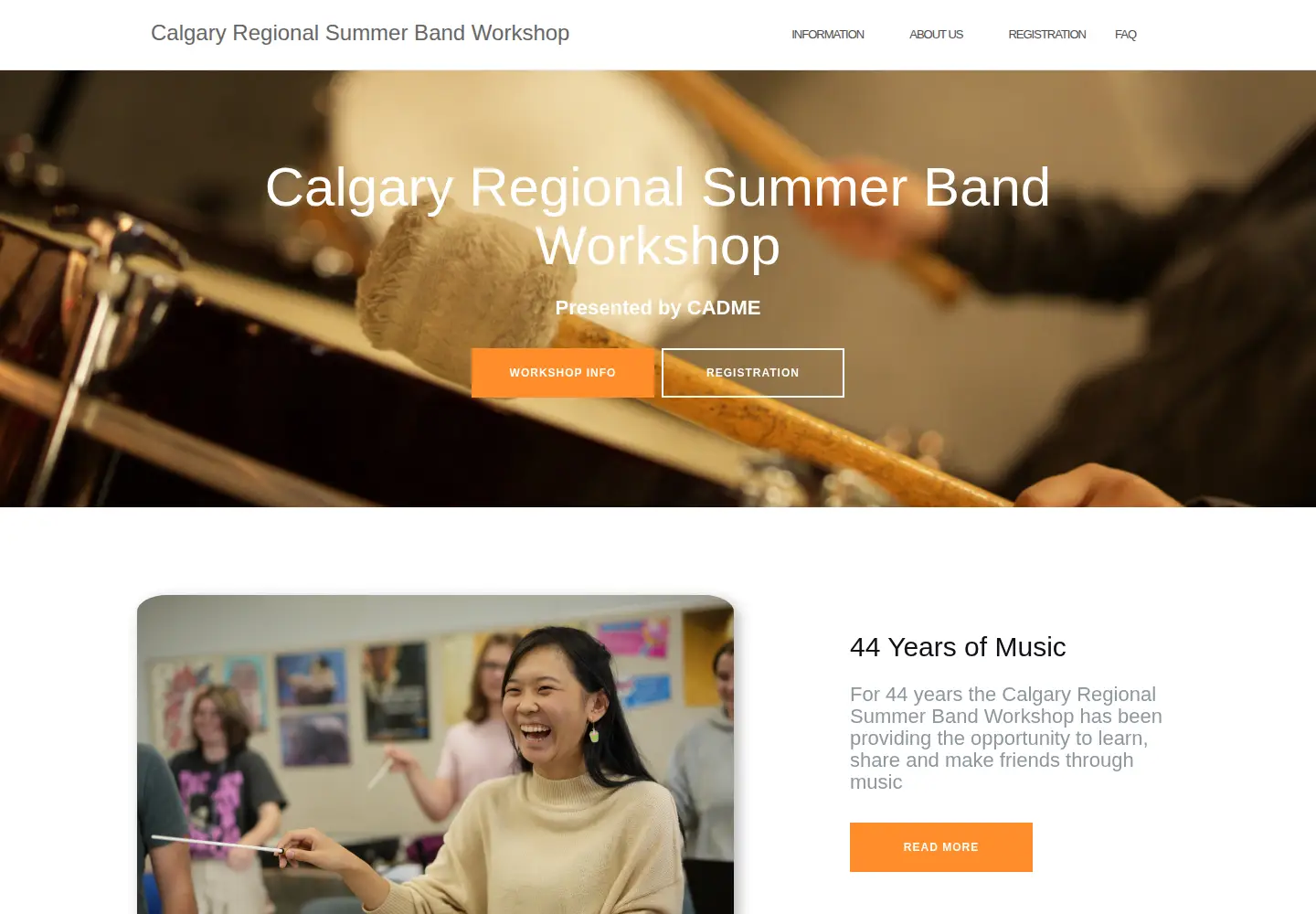 Captured homepage of calgaryregionalsbw.com in the current scan
