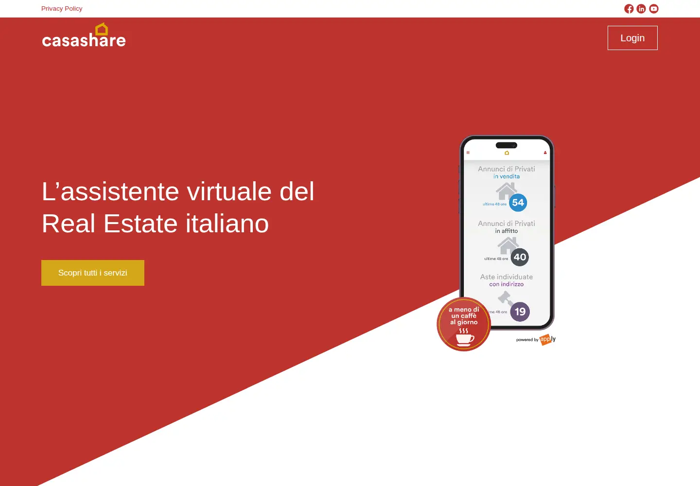 Screenshot of casashare.com