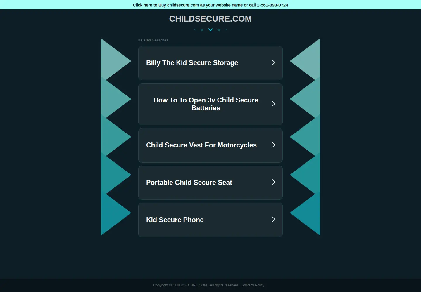 Screenshot of childsecure.com