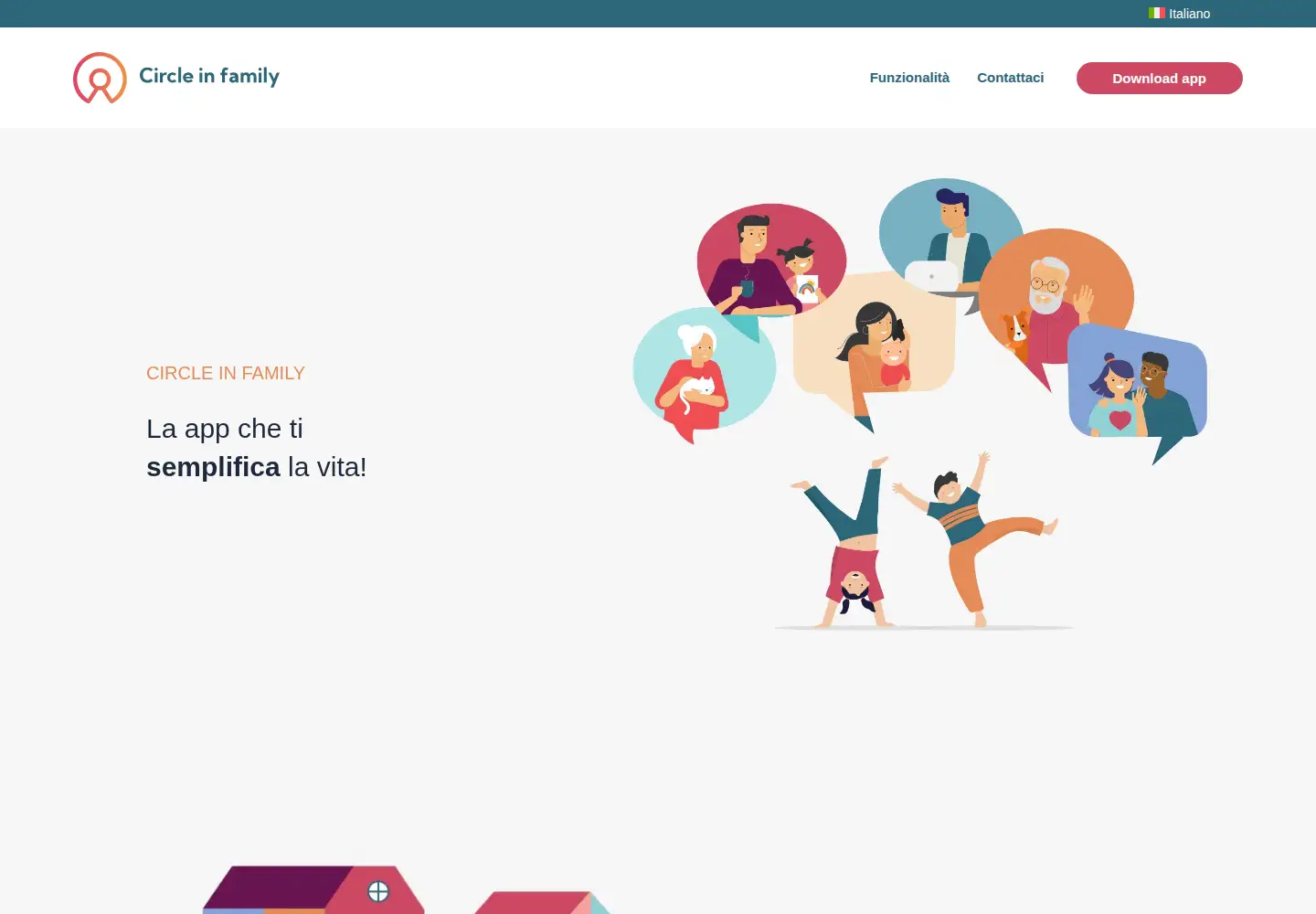 Screenshot of circleinfamily.com