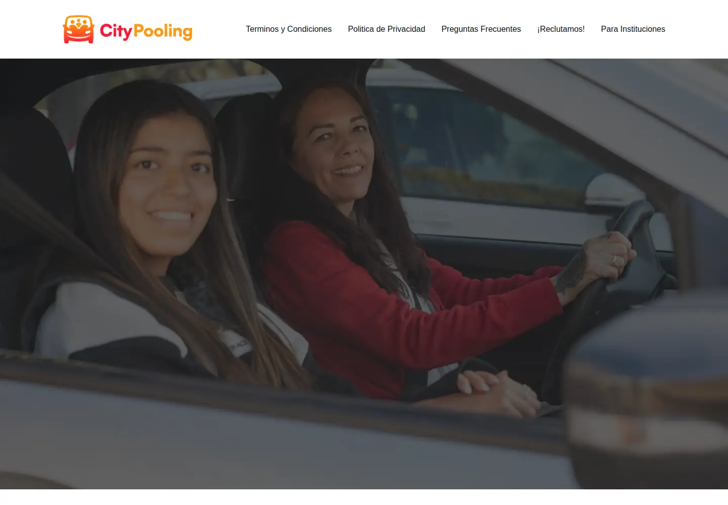 Screenshot of citypooling.com
