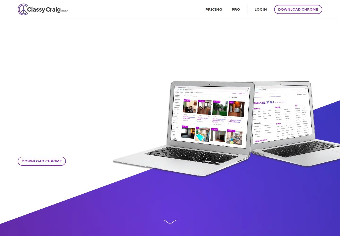 Screenshot of classycraig.com