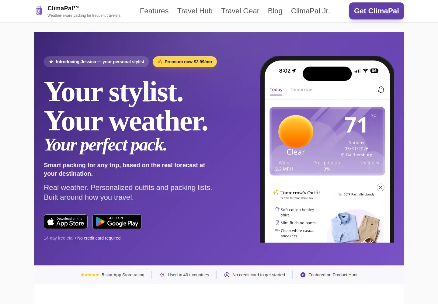 Screenshot of climapalai.com