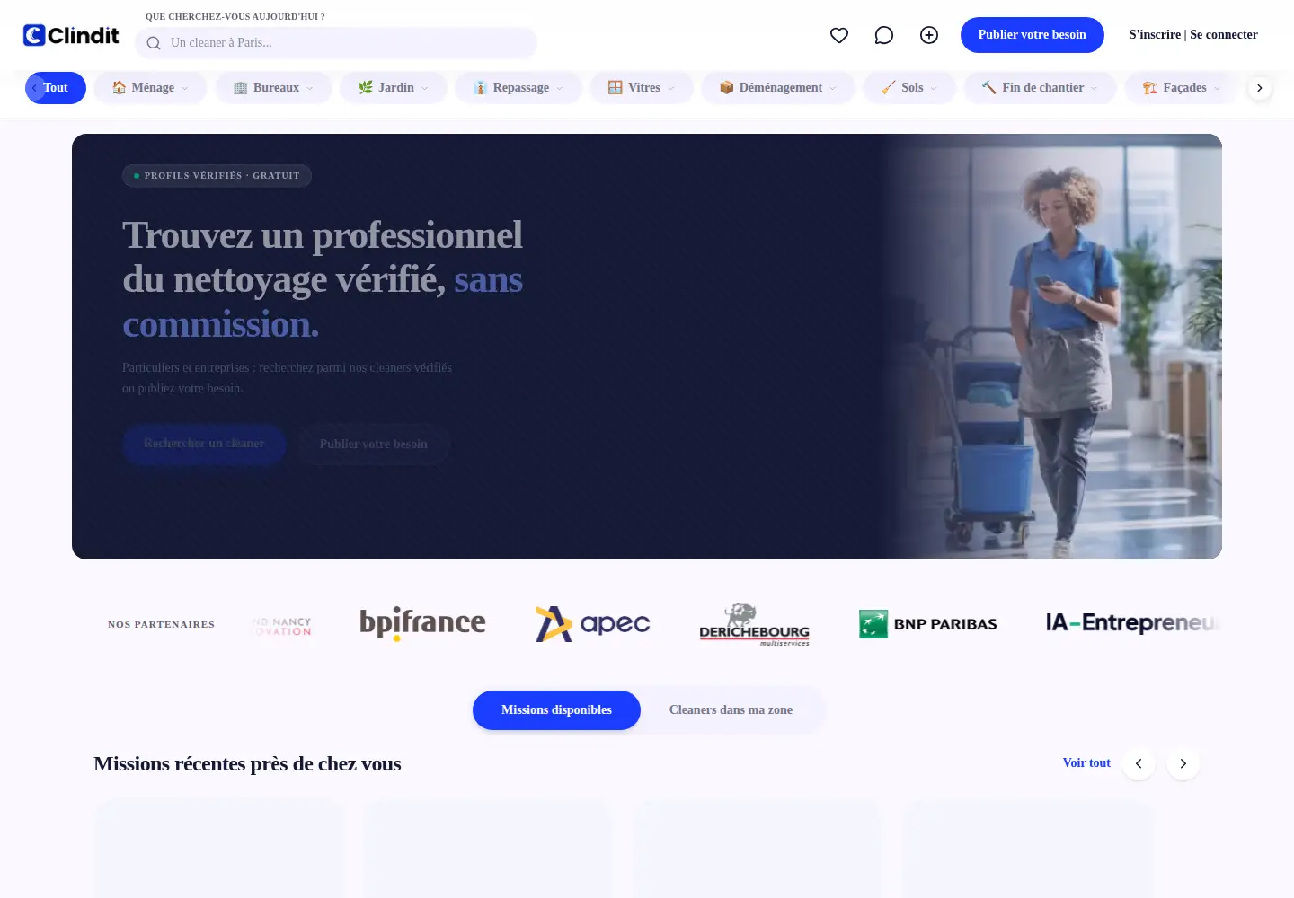 Screenshot of clindit.com