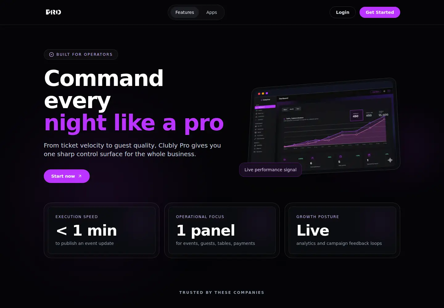 Screenshot of clublypro.com