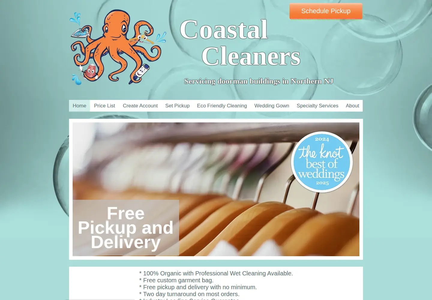Screenshot of coastalcleanersusa.com