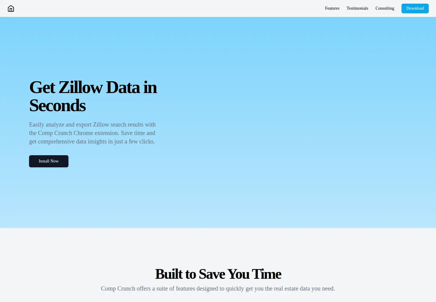 Screenshot of compcrunch.com