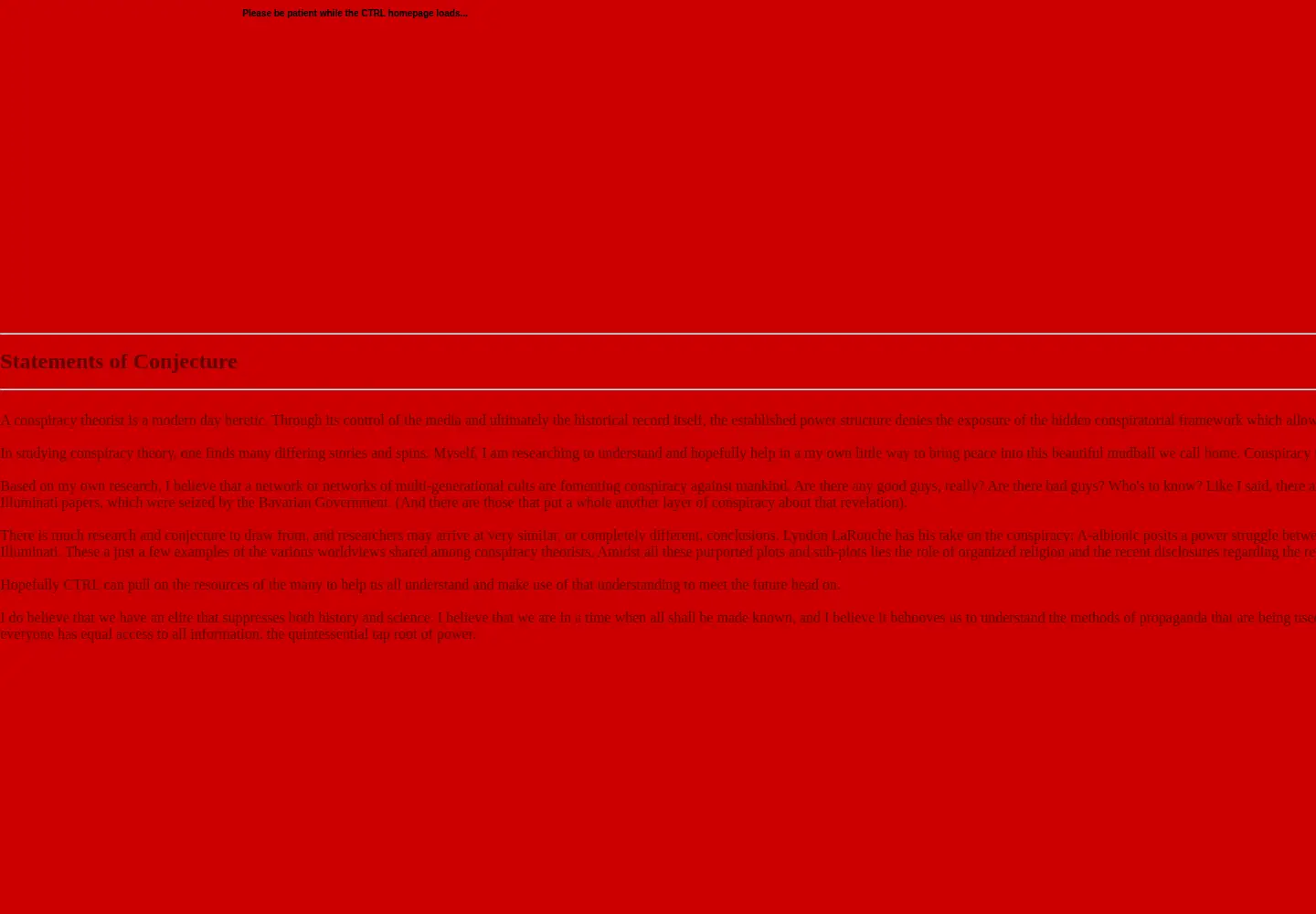 Screenshot of ctrl.org