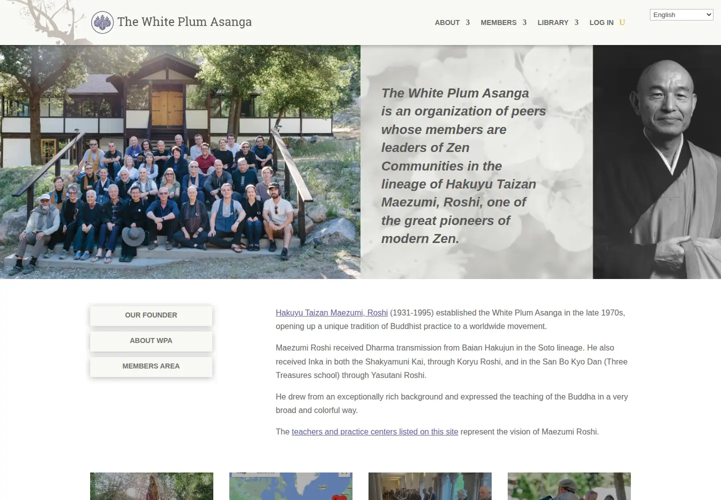 Screenshot of whiteplum.org