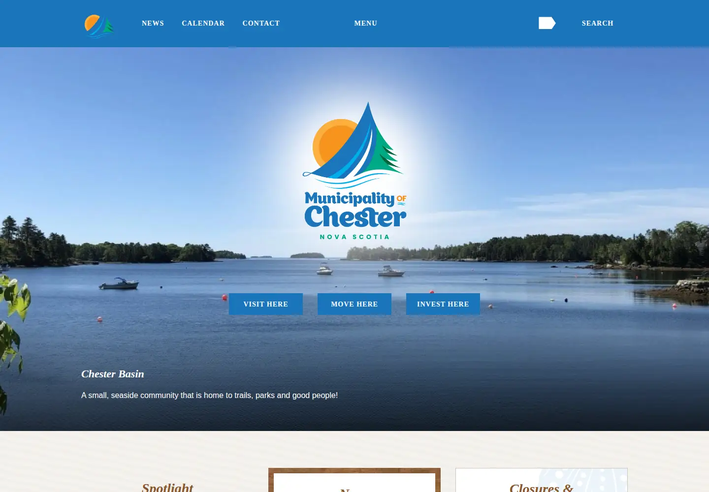 Screenshot of chester.ca