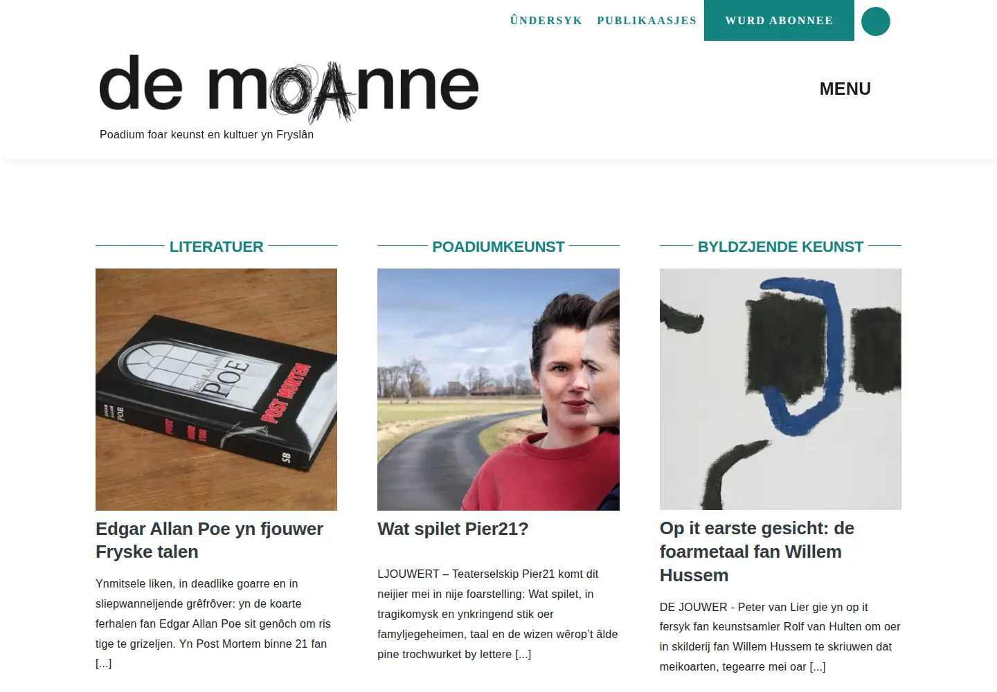 Screenshot of demoanne.nl
