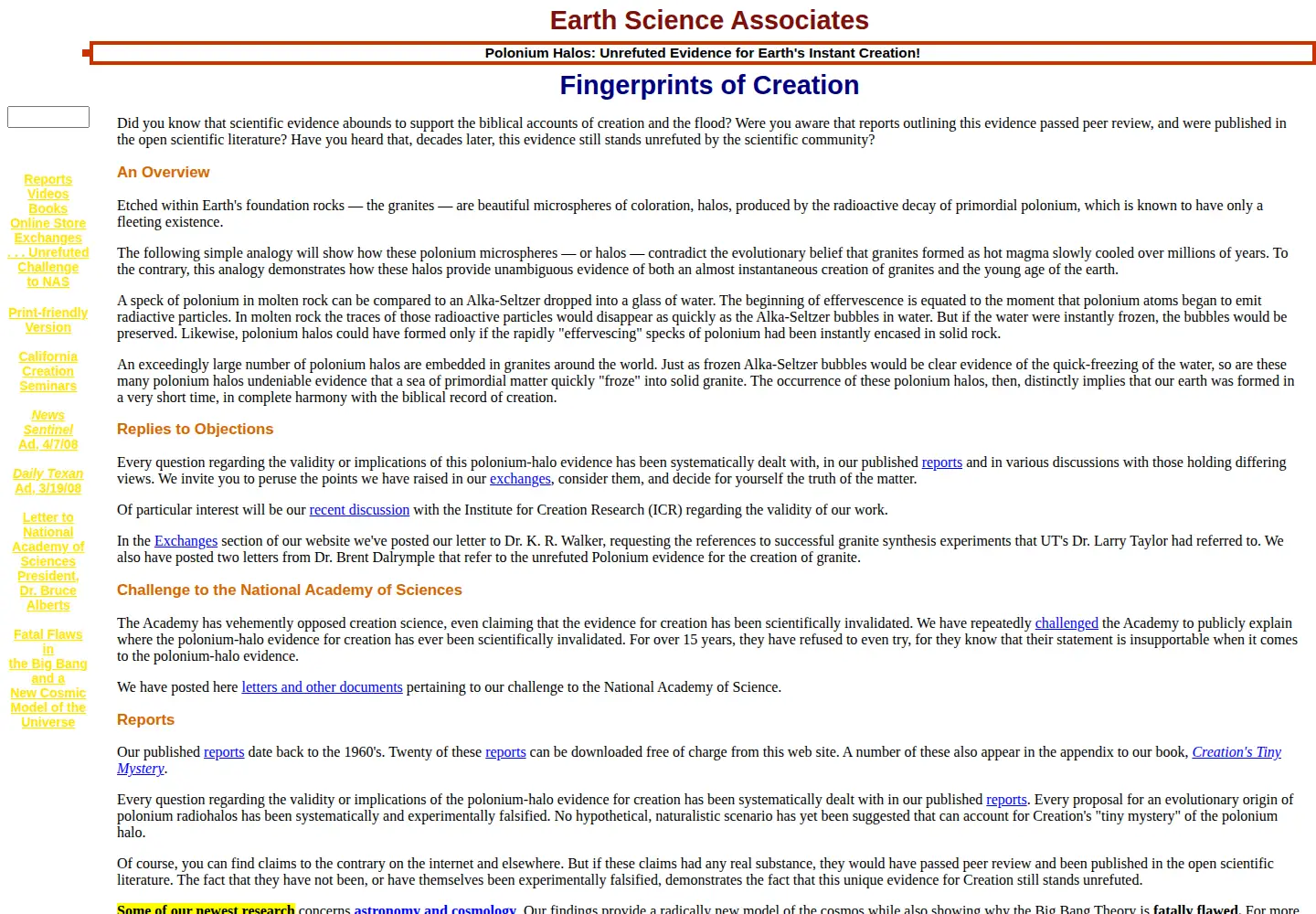 Screenshot of halos.com