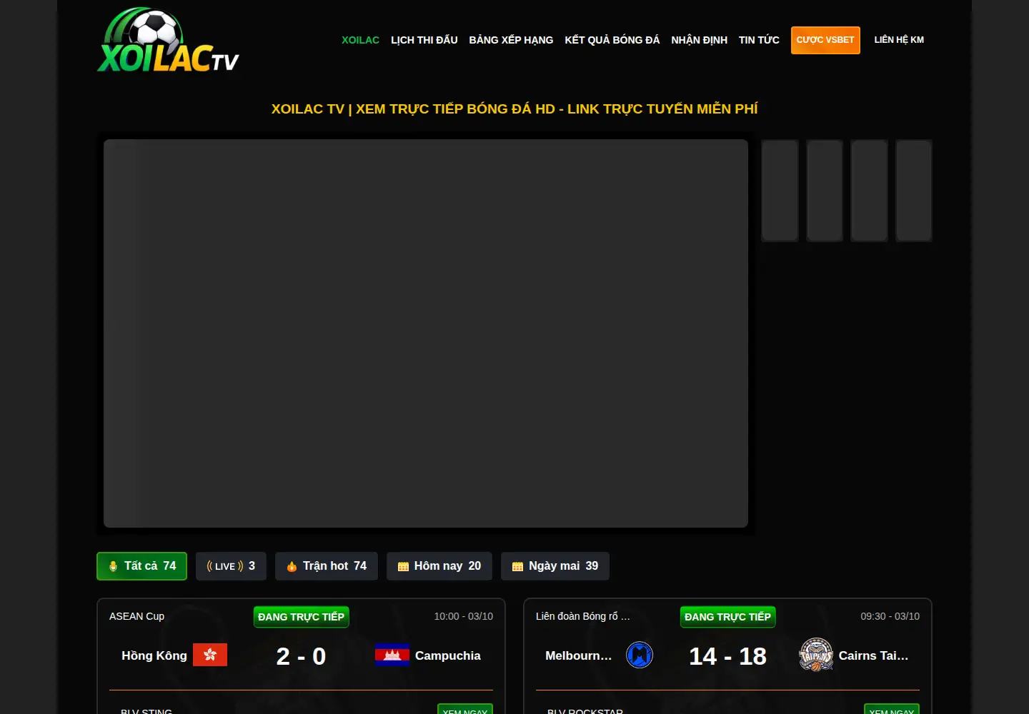 Screenshot of euraster.net