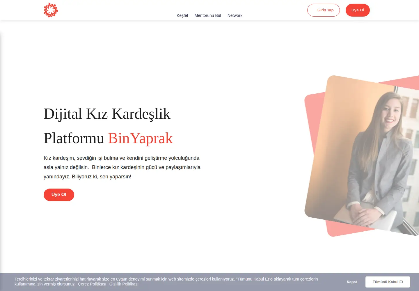 Captured homepage of binyaprak.com in the current scan