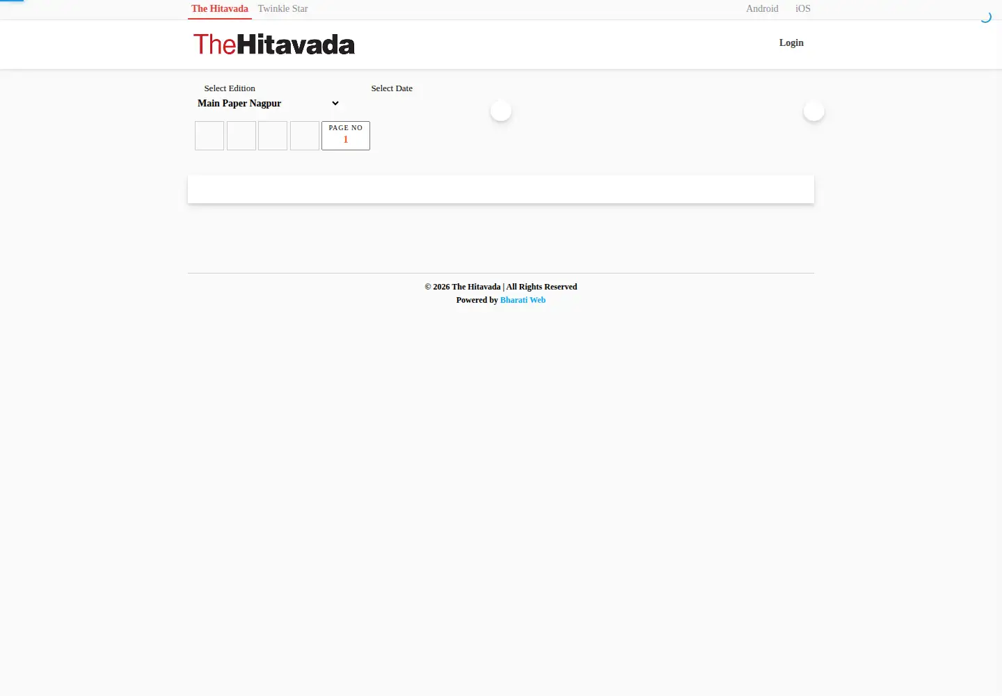 Screenshot of ehitavada.com