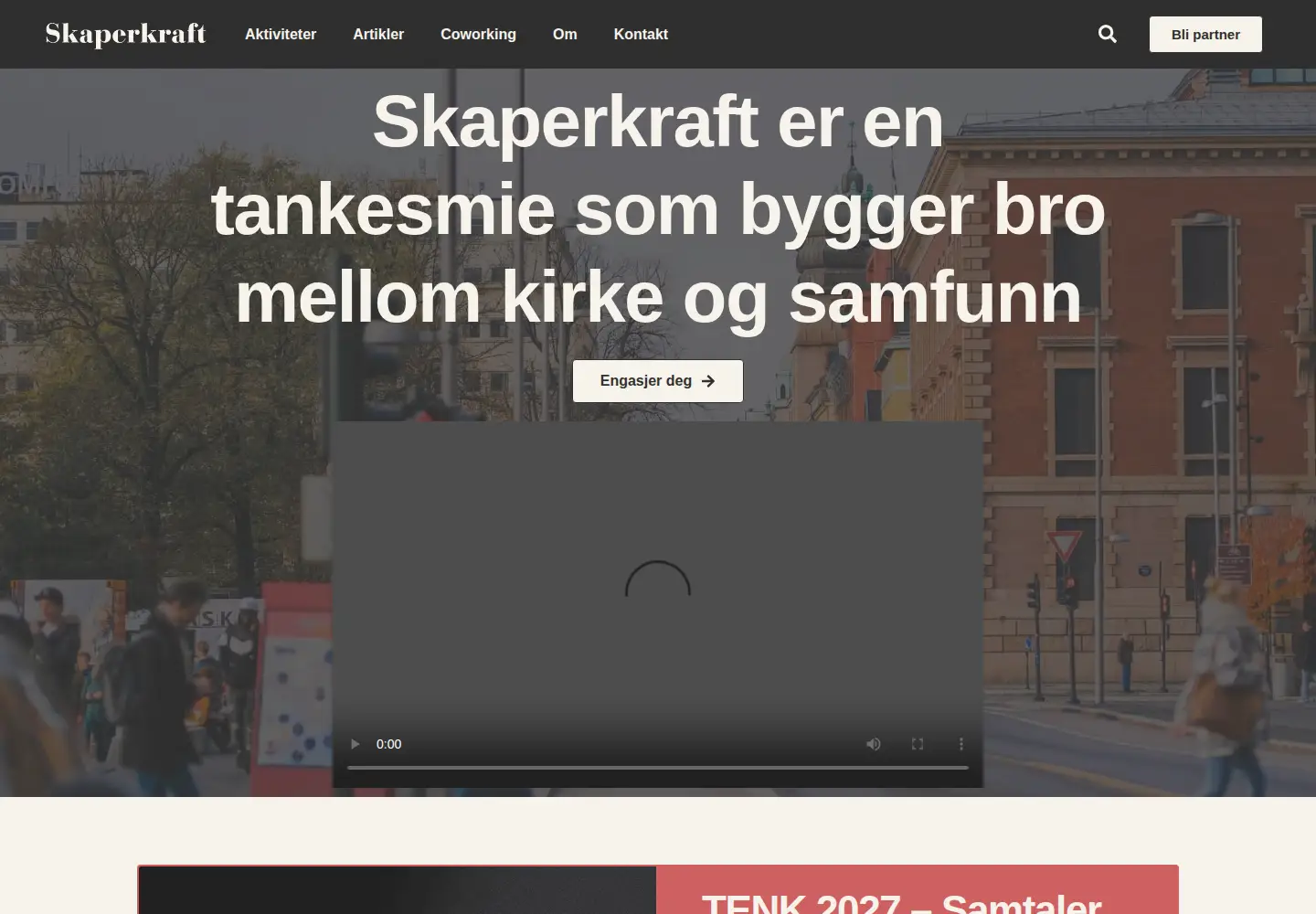 Screenshot of skaperkraft.no