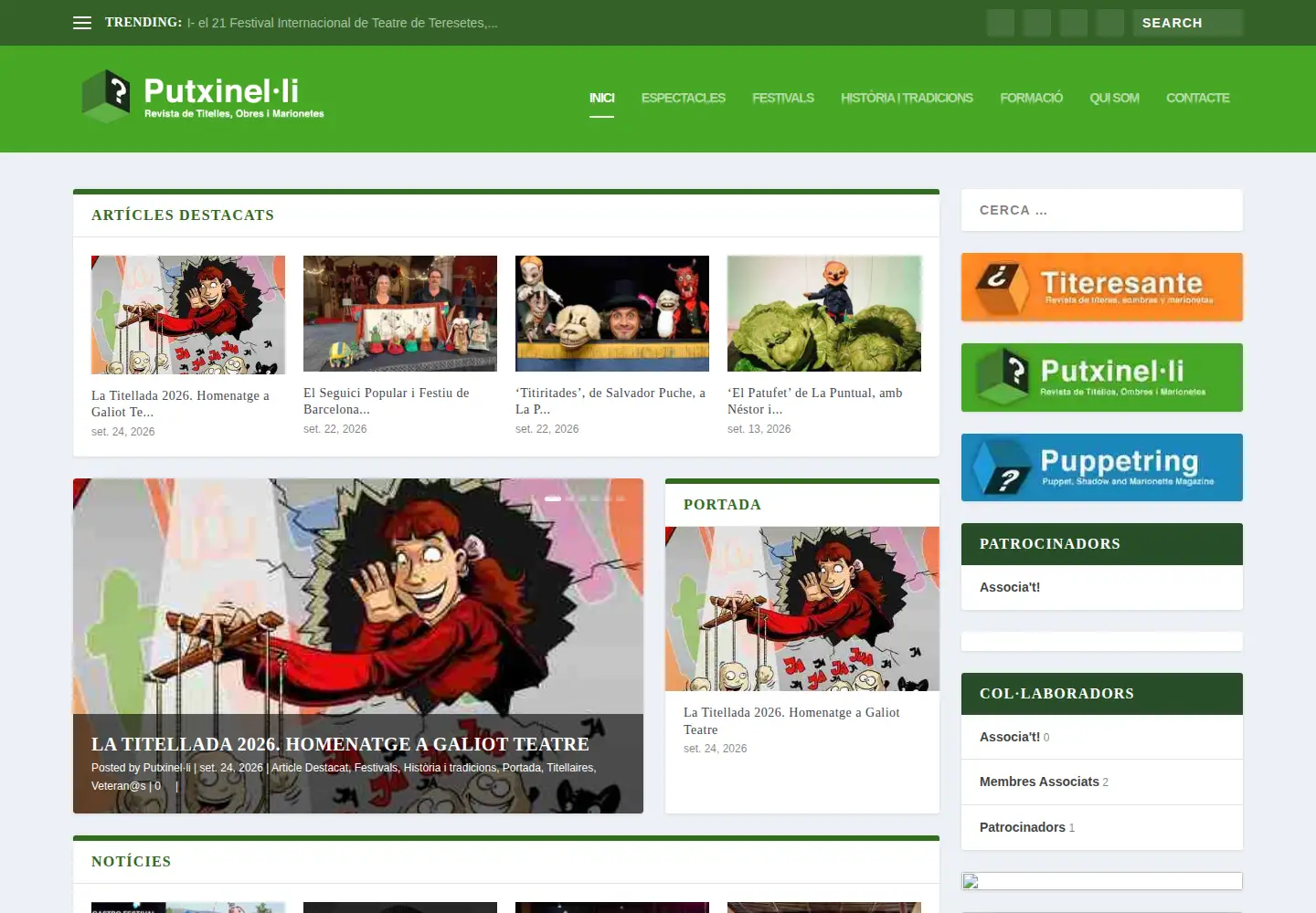 Screenshot of putxinelli.cat