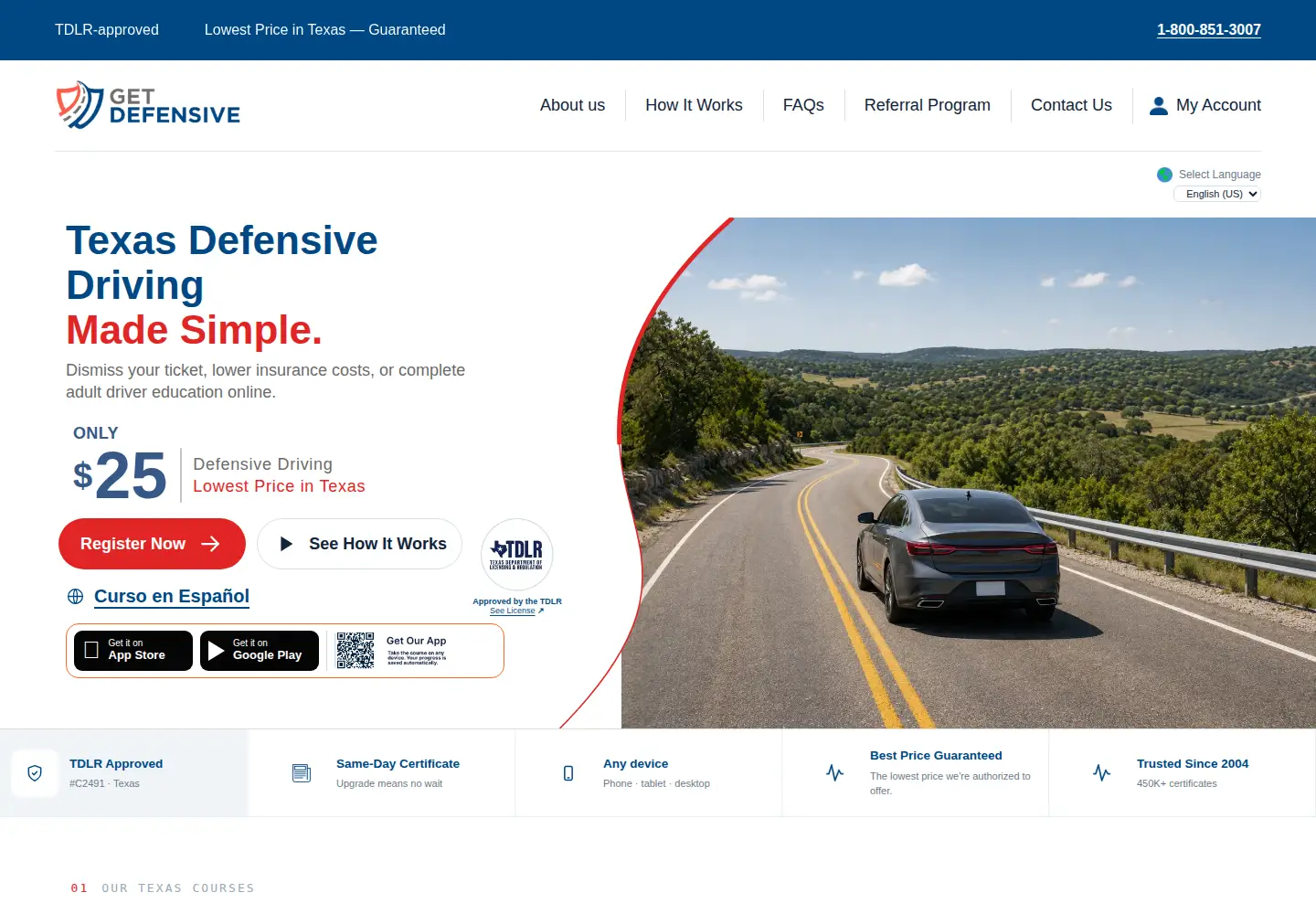 Screenshot of getdefensive.com