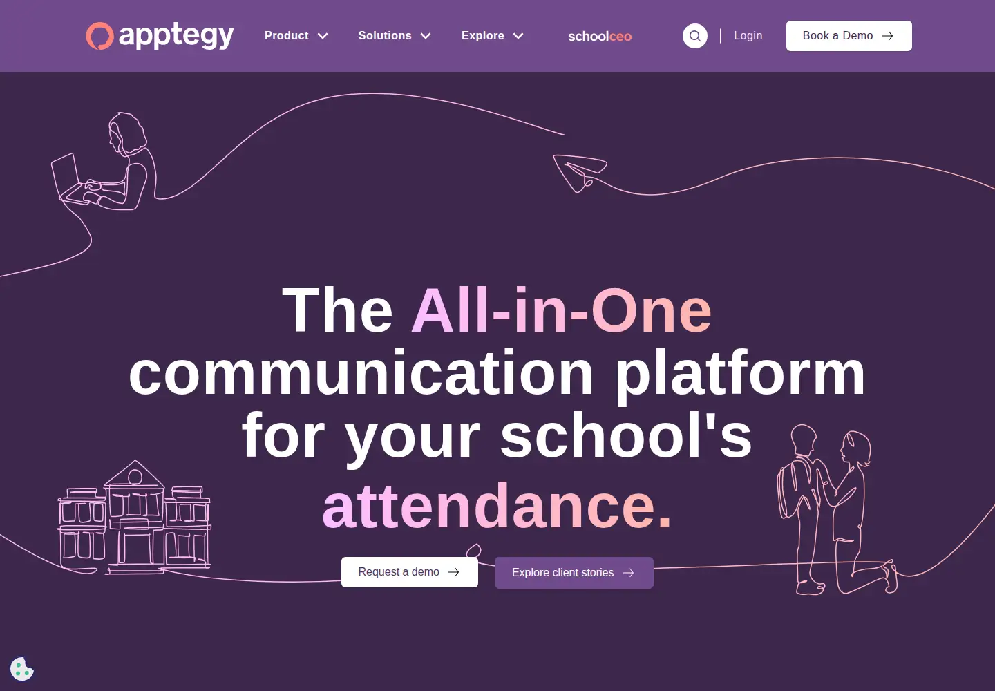 Captured homepage of apptegy.com in the current scan