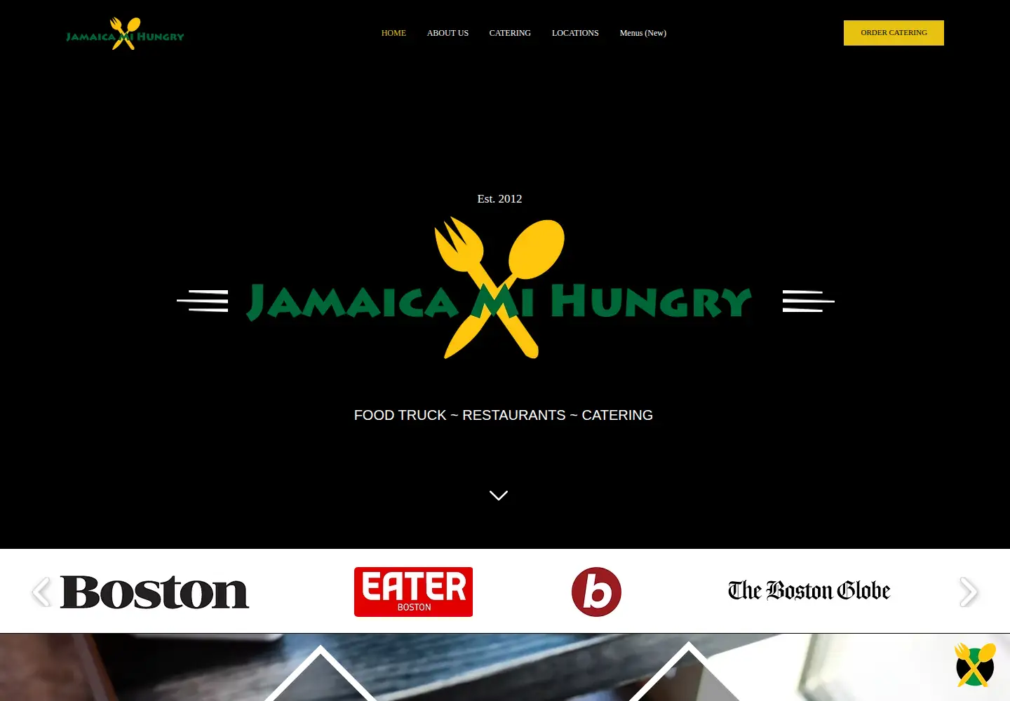 Screenshot of jamaicamihungry.com
