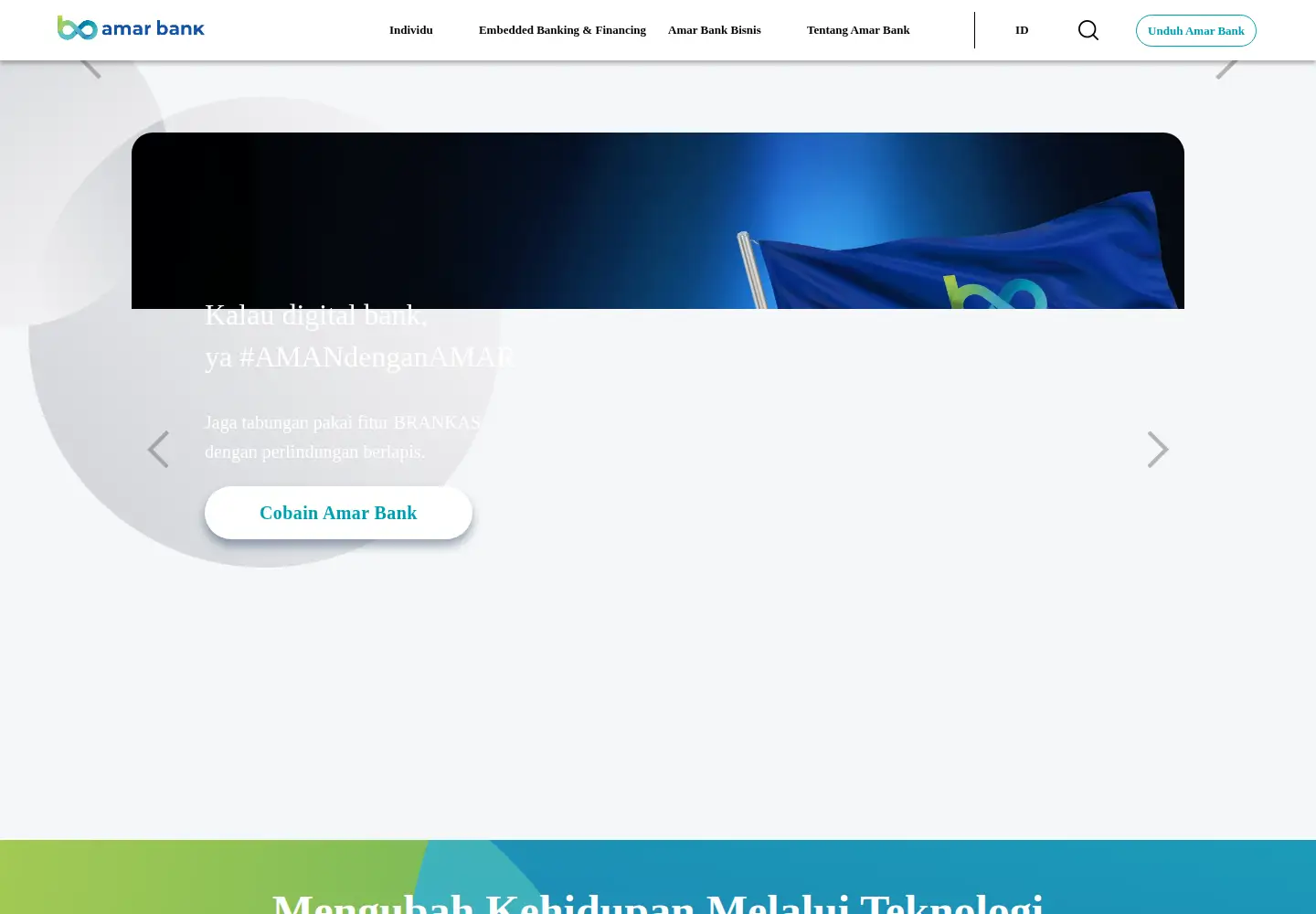 Screenshot of amarbank.co.id