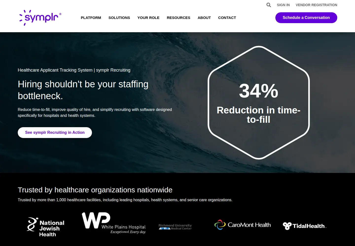 Screenshot of healthcaresource.com