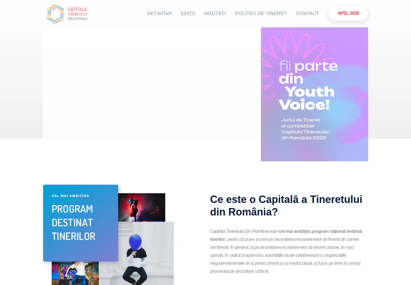 Screenshot of capitalatineretului.ro