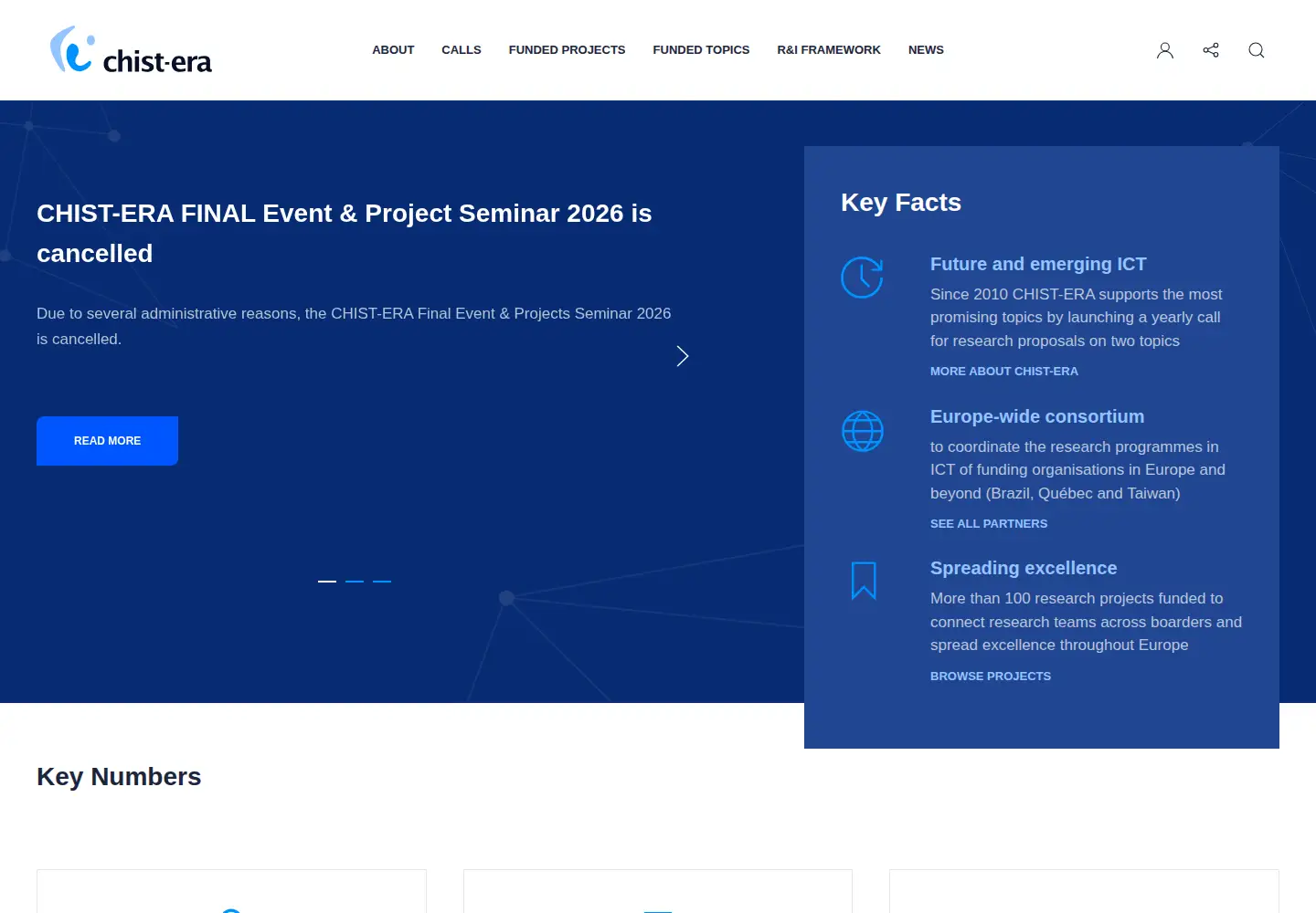 Screenshot of chistera.eu