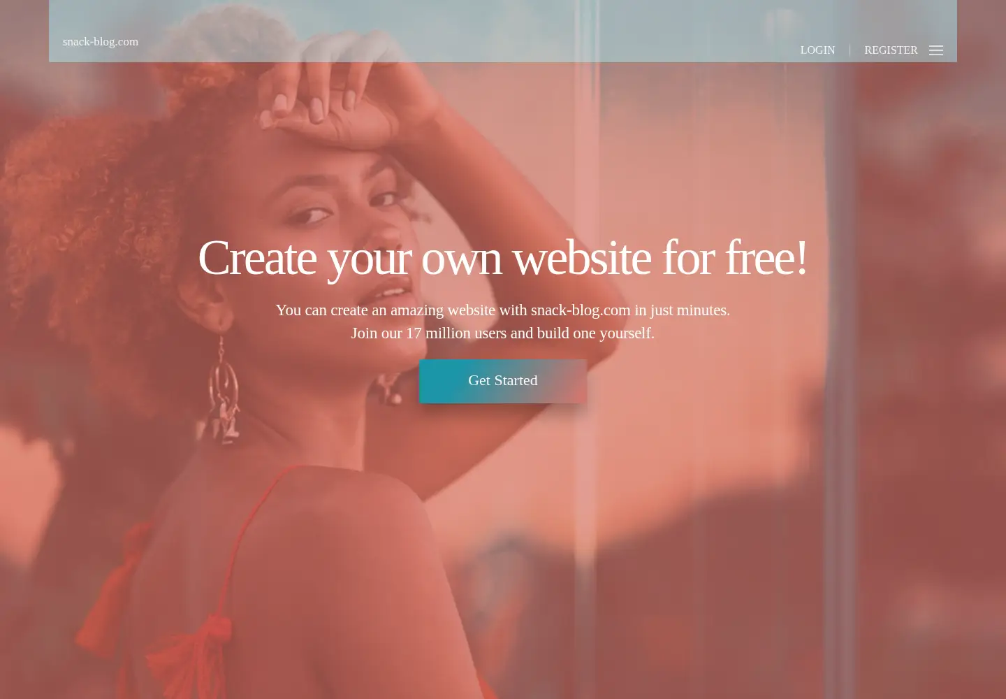 Screenshot of snack-blog.com