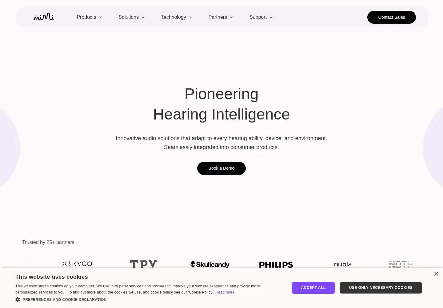 Screenshot of mimi.io