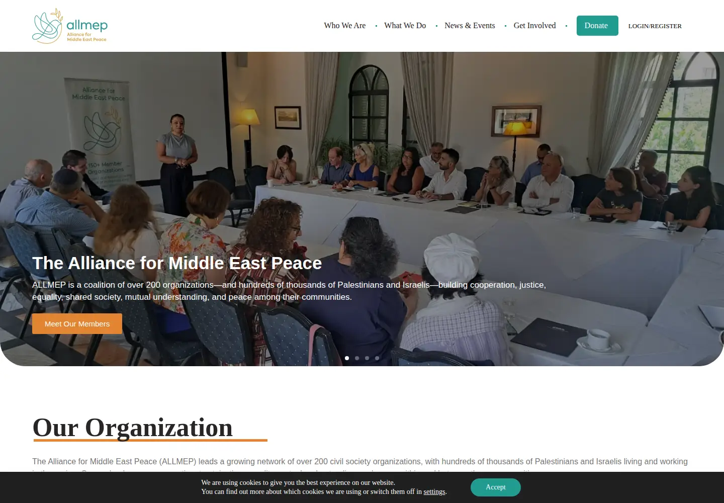 Screenshot of allmep.org