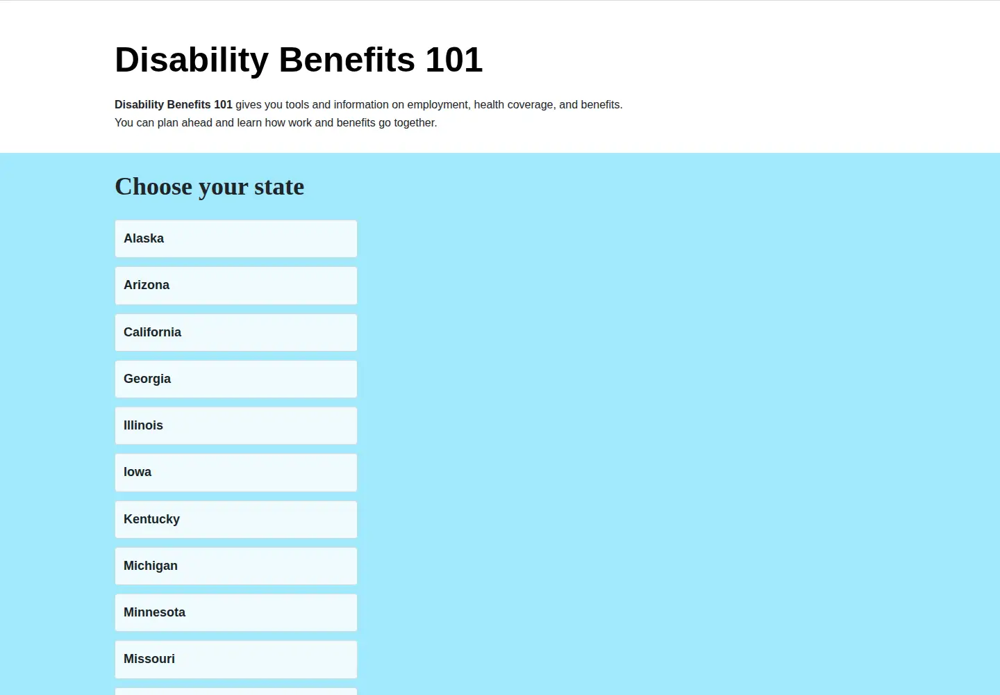 Screenshot of db101.org