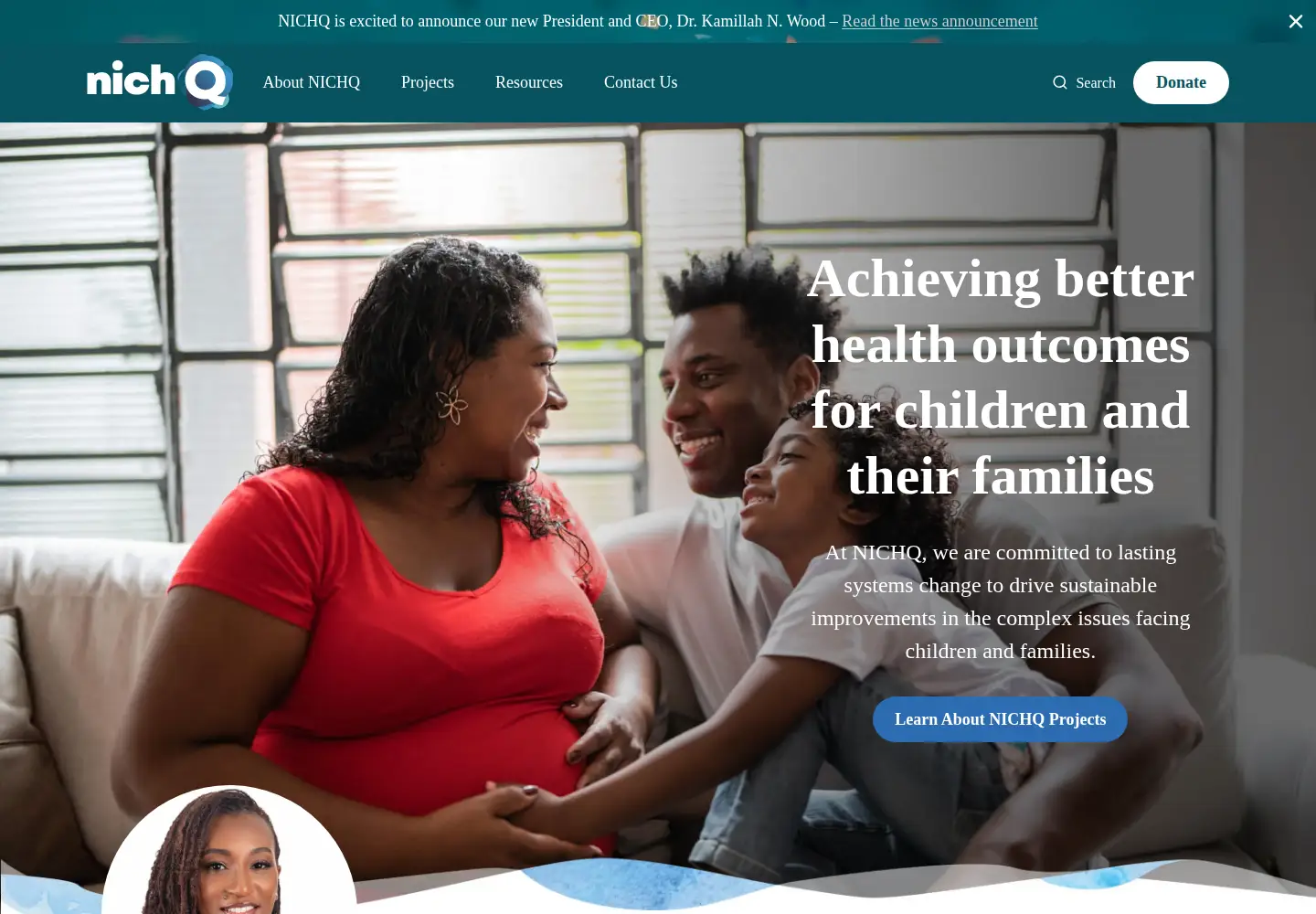 Screenshot of nichq.org