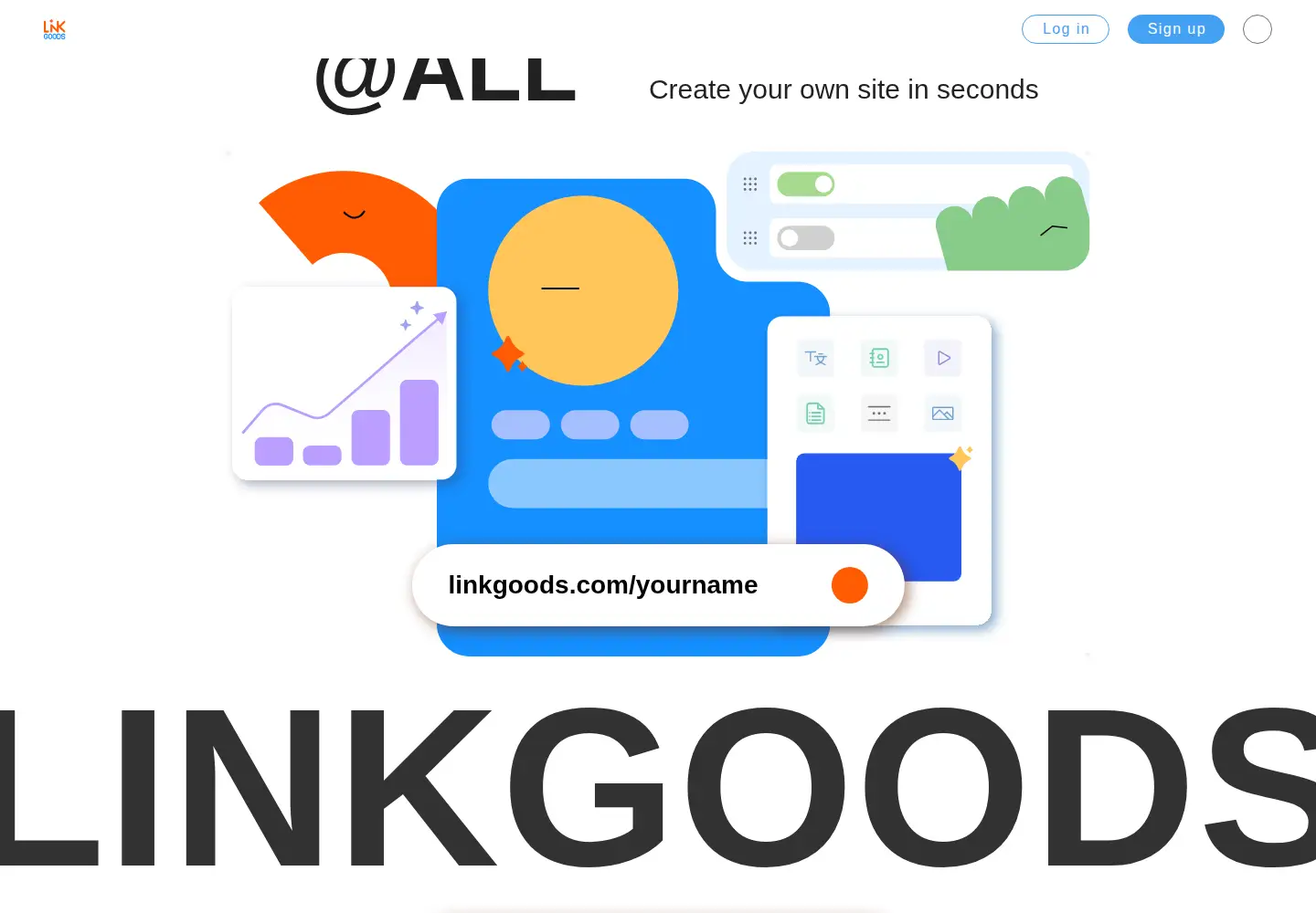Screenshot of linkgoods.com