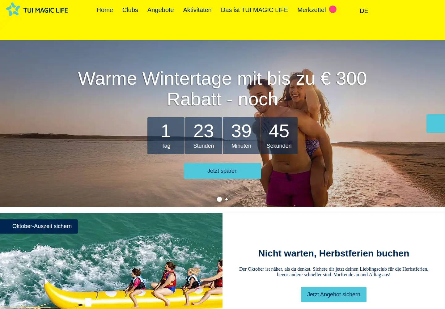 Screenshot of magiclife.com